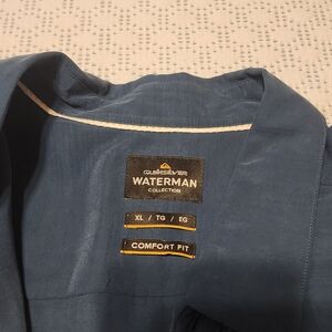 Quiksilver Waterman Blue Shirt